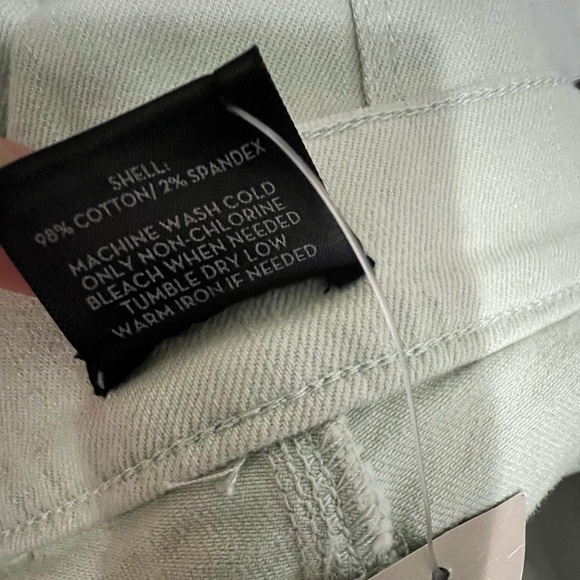 NWT ANN TAYLOR Modern Slim Ankle Length Jean Mint - Picture 9 of 9